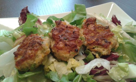 Zöldséges pulykafasírt